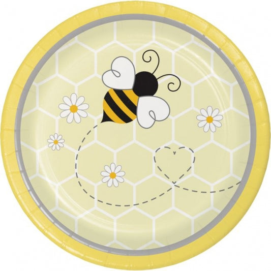 BUMBLEBEE BABY 7" PLATES