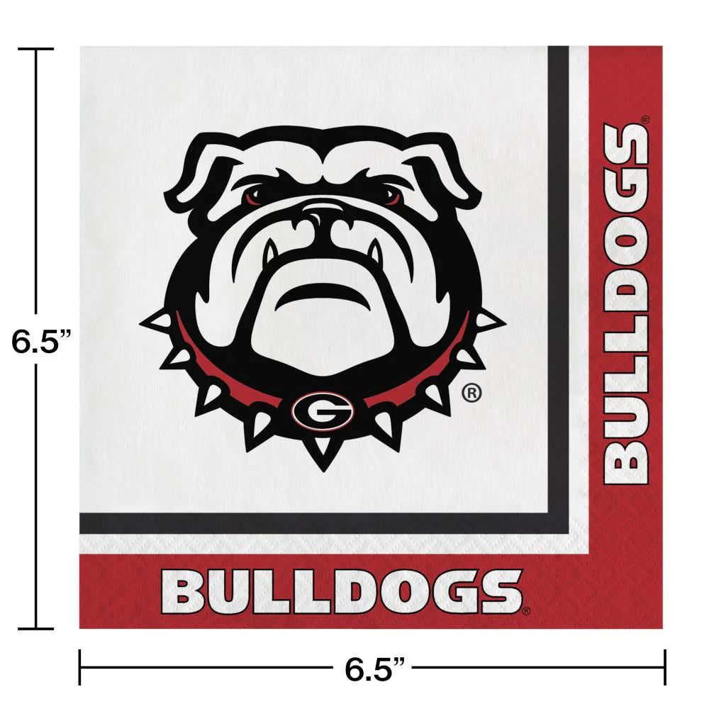 UGA LUNCHEON NAPKINS