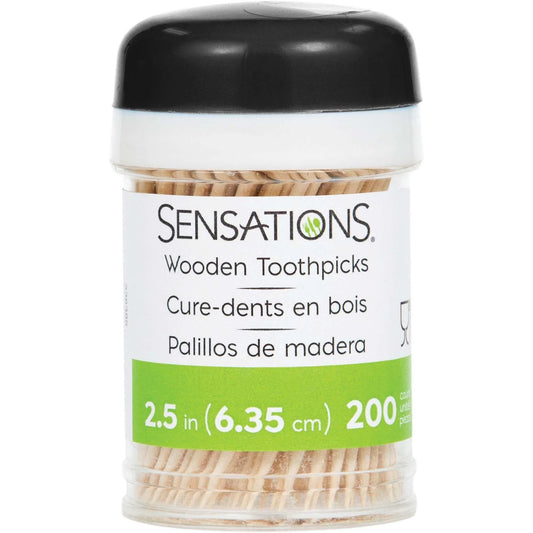 WOODEN TOOTHPICKS 2.5"