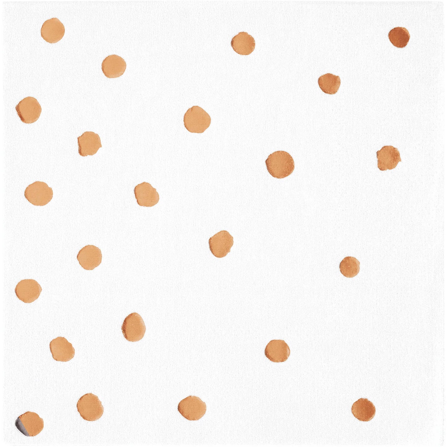 BN WHITE W/ ROSE GOLD DOTS