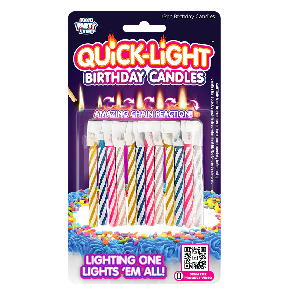 QUICK-LIGHT BIRTHDAY CANDLES