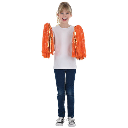 2PK POM POM ORANGE