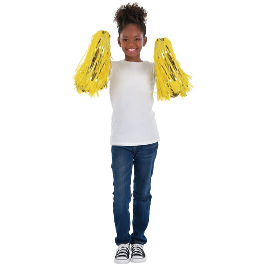 2PK POM POM YELLOW