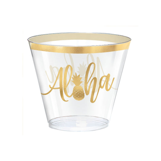 ALOHA HS 9OZ TUMBLERS