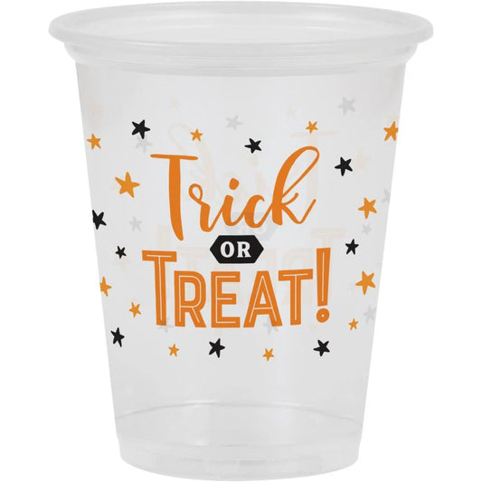 CLEAR HALLOWEEN 16OZ CUPS