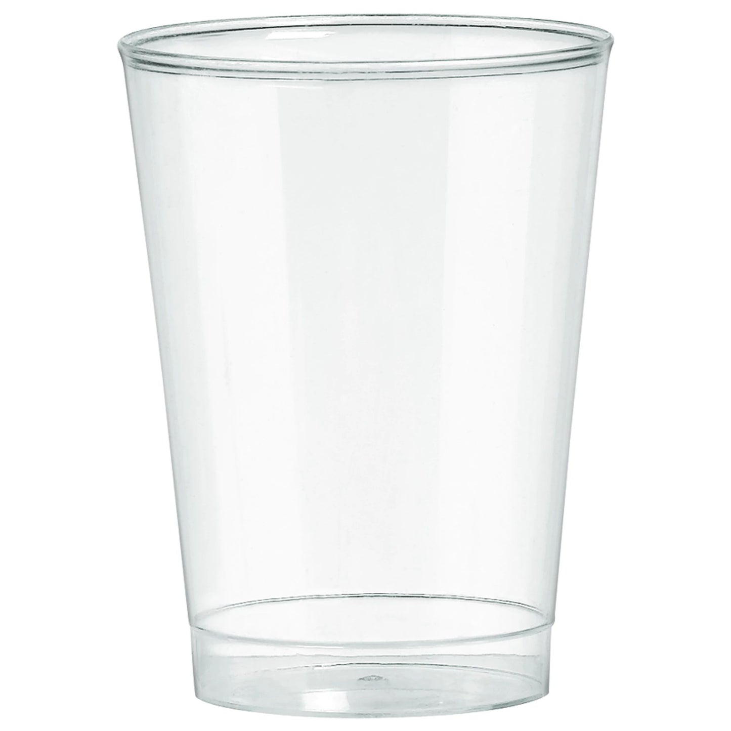 10 OZ CLEAR PLASTIC CUPS