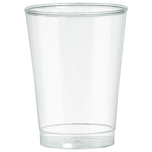 10 OZ CLEAR PLASTIC CUPS