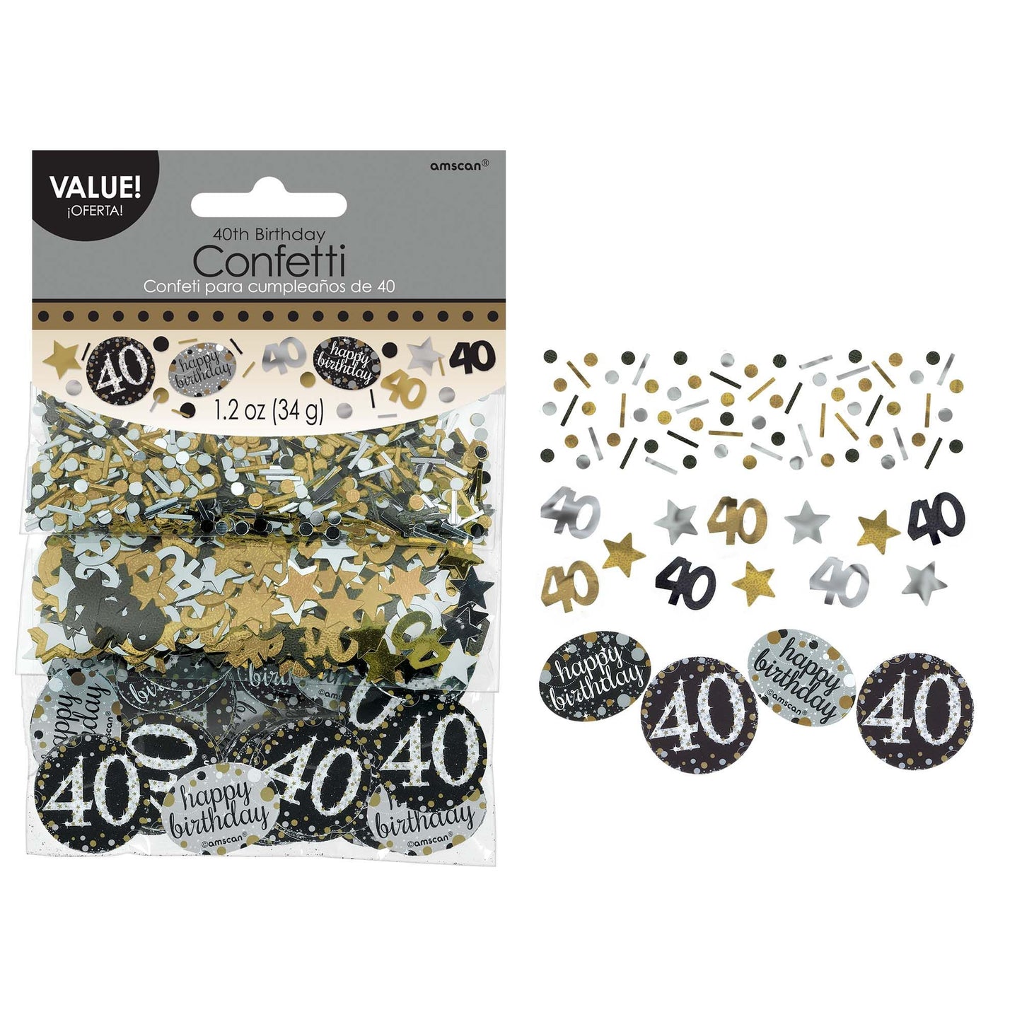 SPARKLING CELEB 40 CONFETTI