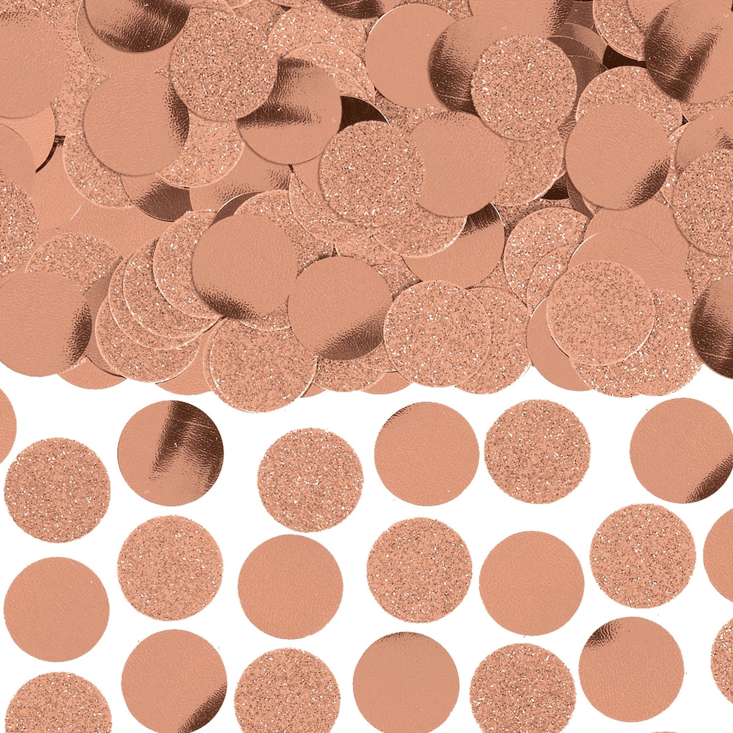 ROSE GOLD GLTR/FOIL CONFETTI
