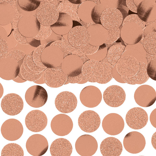 ROSE GOLD GLTR/FOIL CONFETTI
