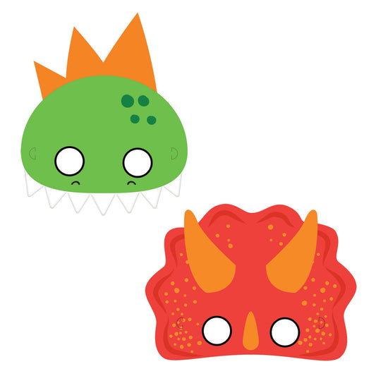DINO-MITE PARTY MASKS