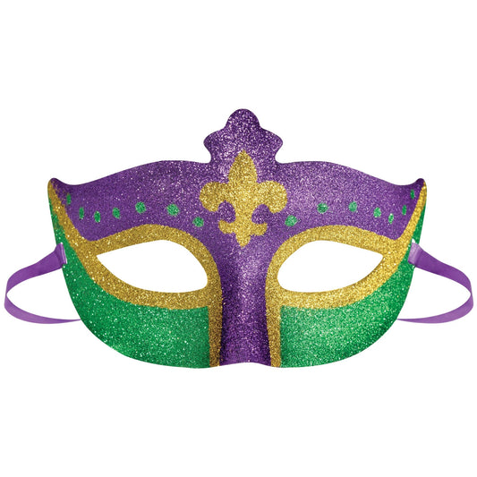 MARDI GRAS MASK FLEUR DE LIS