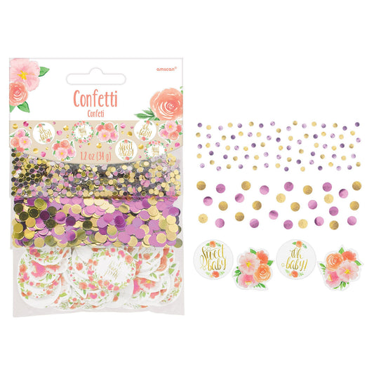 FLORAL BABY CONFETTI