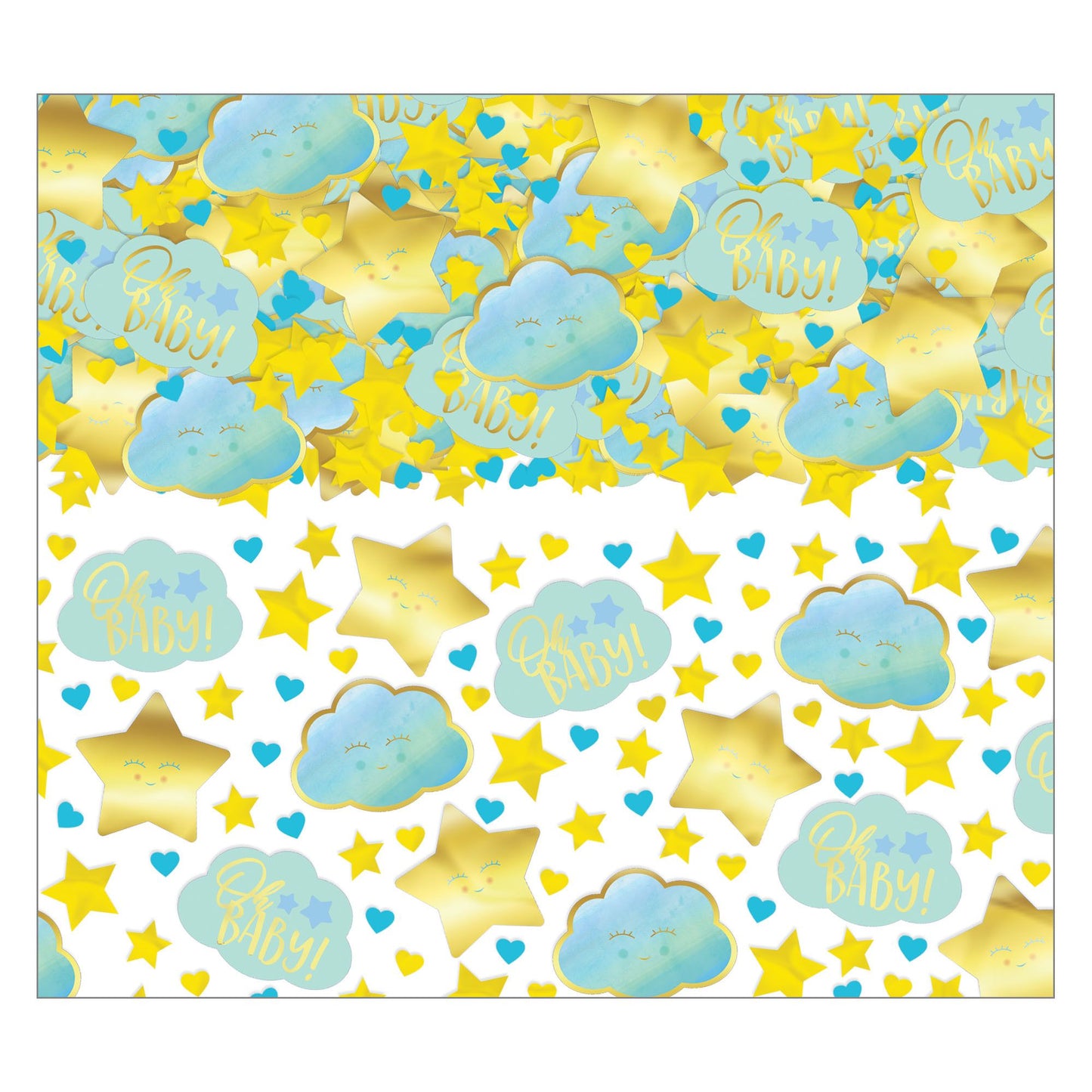 OH BABY CONFETTI BLUE