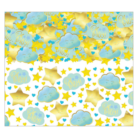 OH BABY CONFETTI BLUE