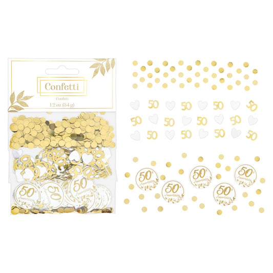 50th ANNIVERSARY CONFETTI
