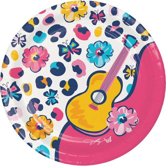 THERE WILL ALWAYS BE MUSIC DOLLY 10" PPR PLATES
