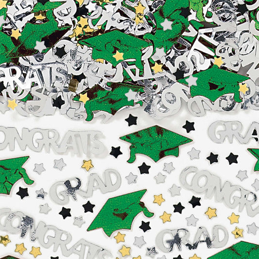 GRAD CONFETTI - GREEN