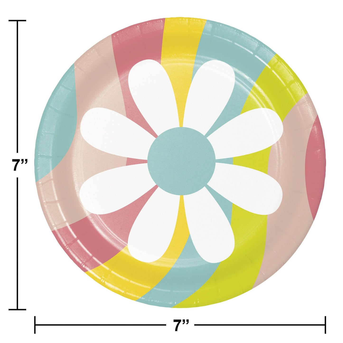 FLOWER POWER 7" PPR PLATE