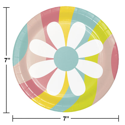 FLOWER POWER 7" PPR PLATE