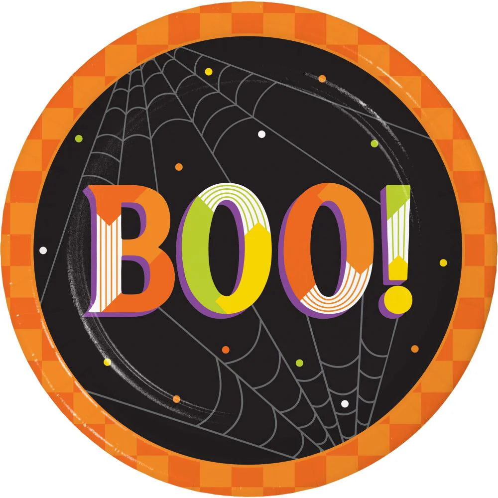RETRO HALLOWEEN 7" PPR PLATES