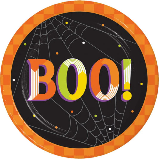 RETRO HALLOWEEN 7" PPR PLATES