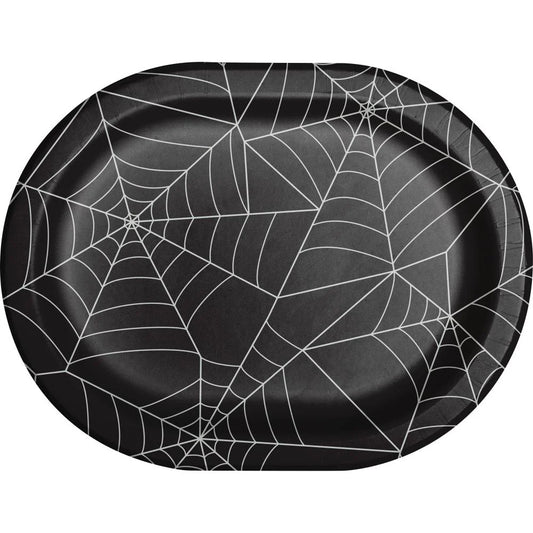 SPIDERWEB OVAL PLATTERS PPR