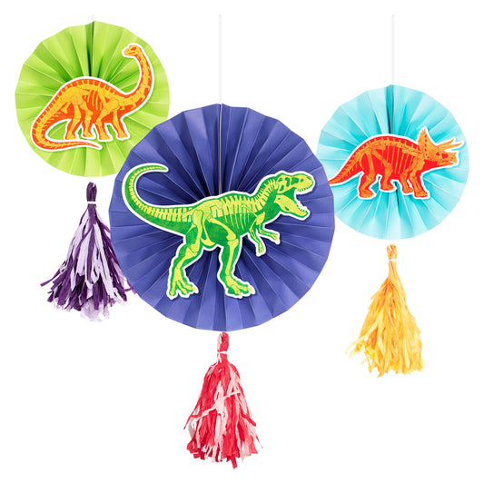 DINO DIG HANGING CUTOUTS 3CT