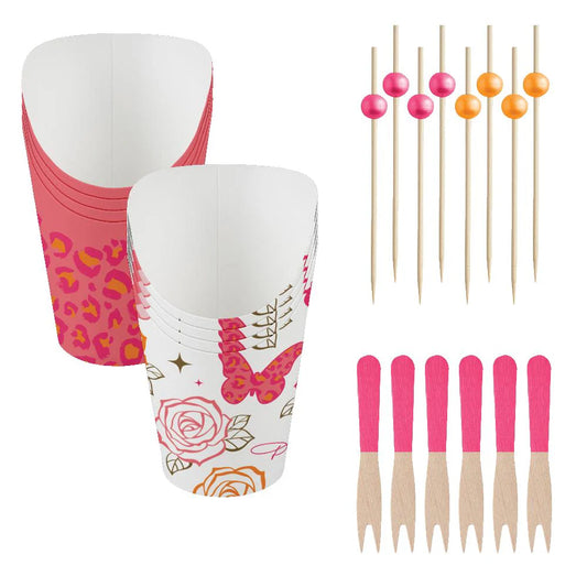 DOLLY PARTON FOOD CUPS/PICKS