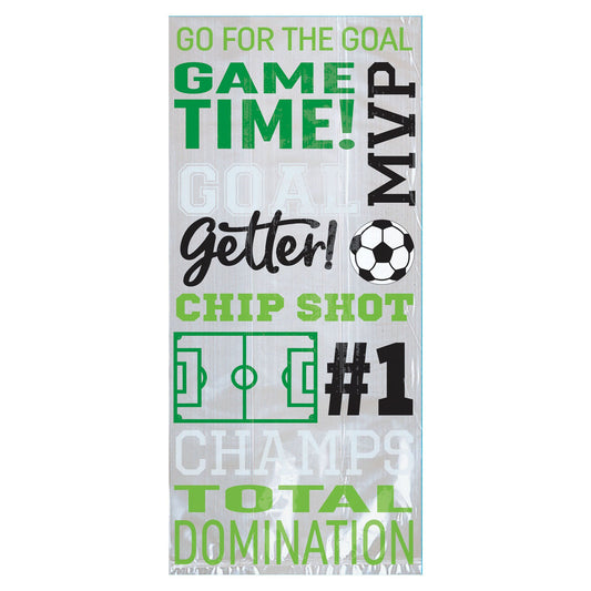 SOCCER PARTY BAGS W/ TIES