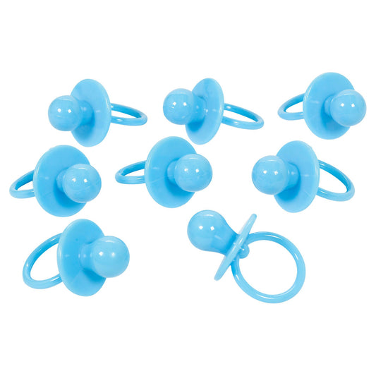 LARGE PACIFIERS BLUE