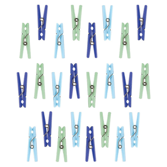BABY CLOTHESPIN BLUE