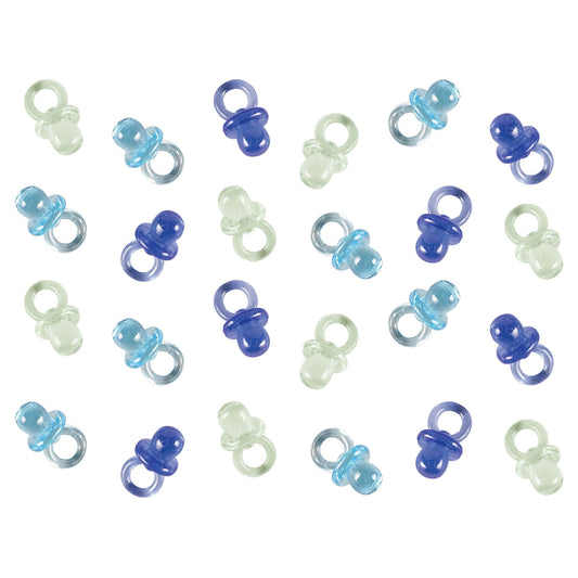 MINI PACIFIER FAVORS BLUE