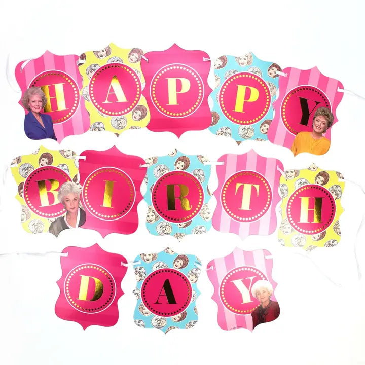 GOLDEN GIRLS HBD BANNER