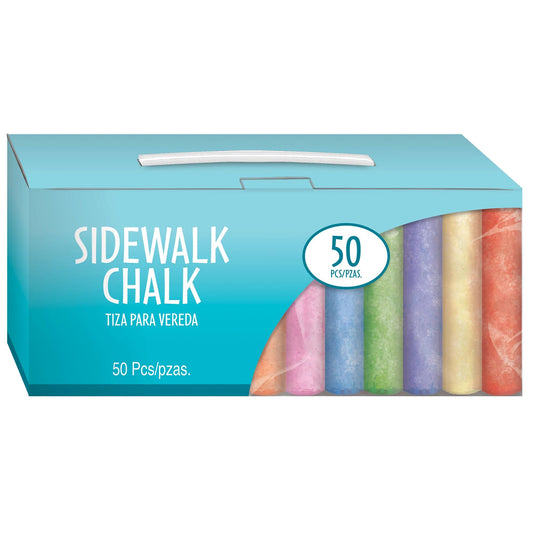 SIDEWALK CHALK 50CT