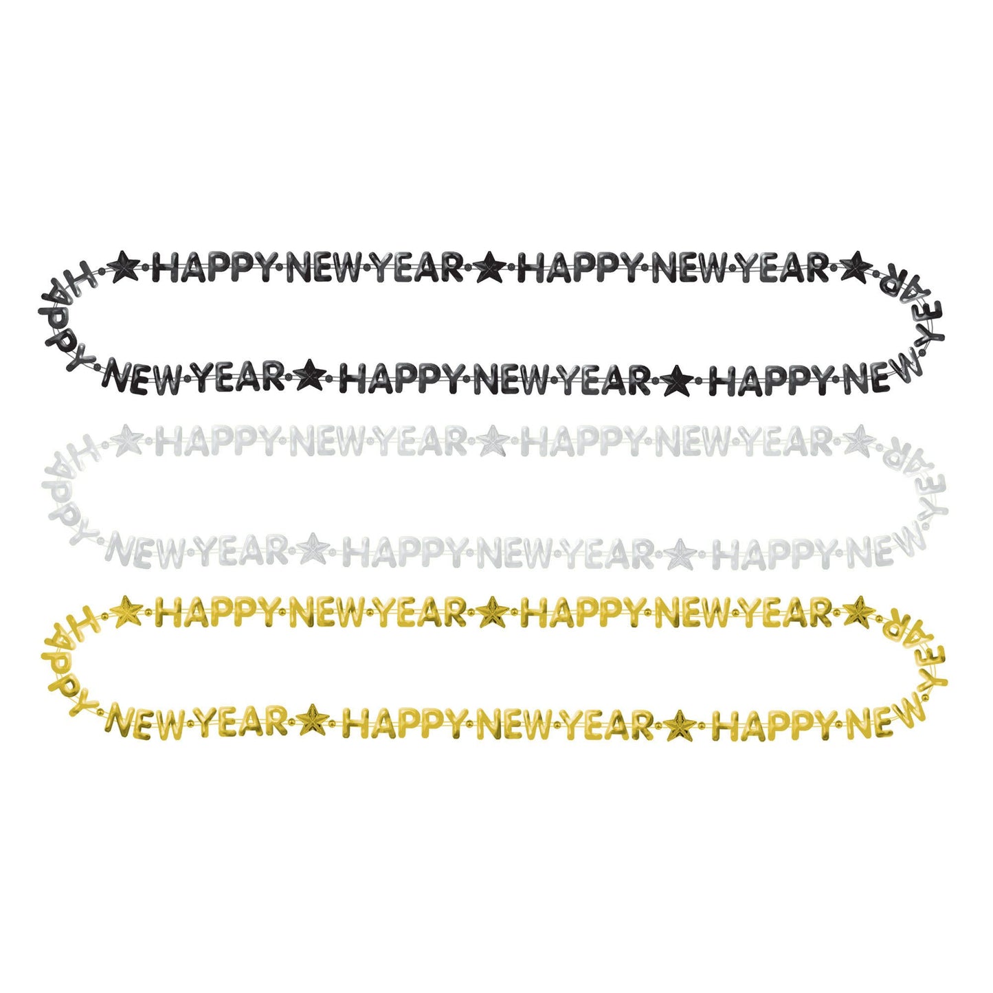 HNY BSG 3PK BEADS