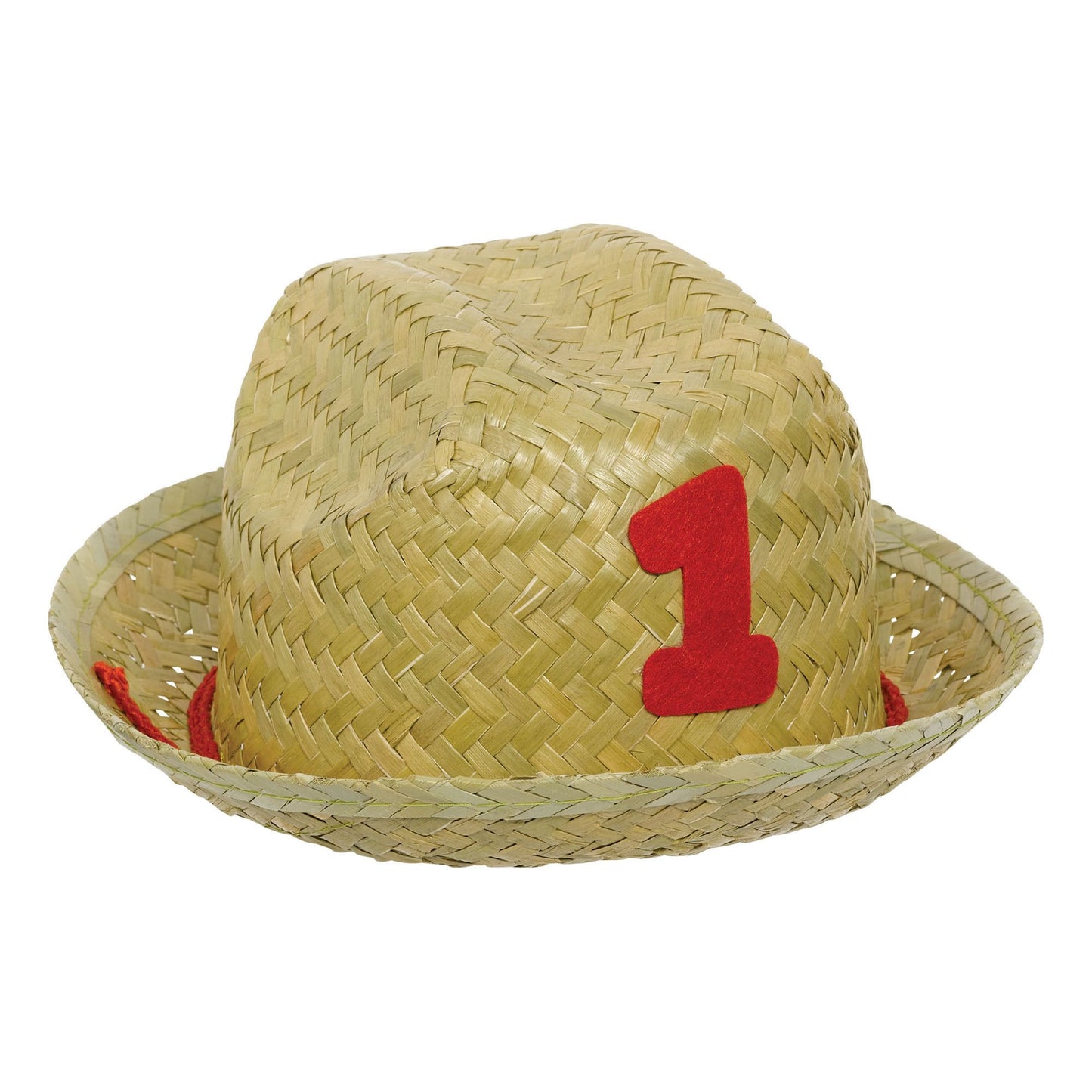 BARNYARD BDAY STRAW HAT 1ST BDY
