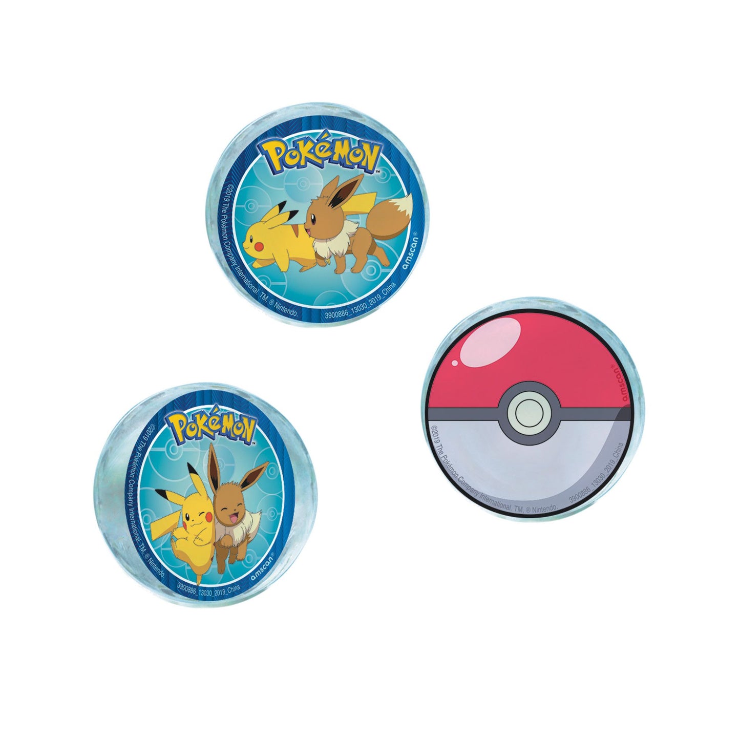 POKEMON BOUNCE BALLS 4PC