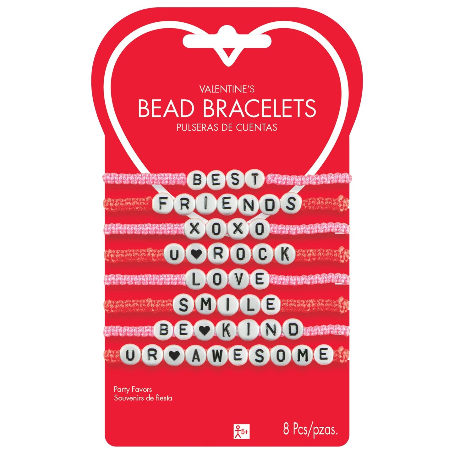 VALENTINE BEAD BRACELETS