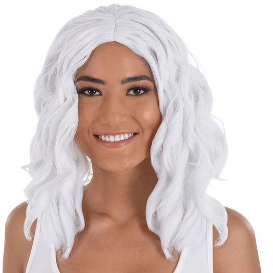 WHITE BODY WAVE WIG