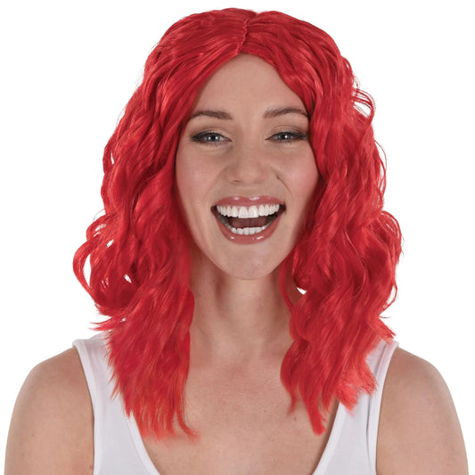 RED BODY WAVE WIG