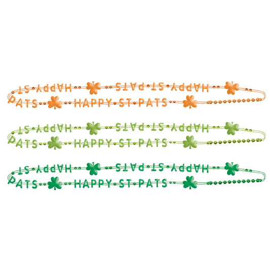 ST PATS WORD BEADS