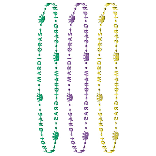 MARDI GRAS CROWN BEADS