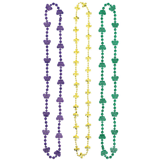 MARDI GRAS MIX UP BEAD SET