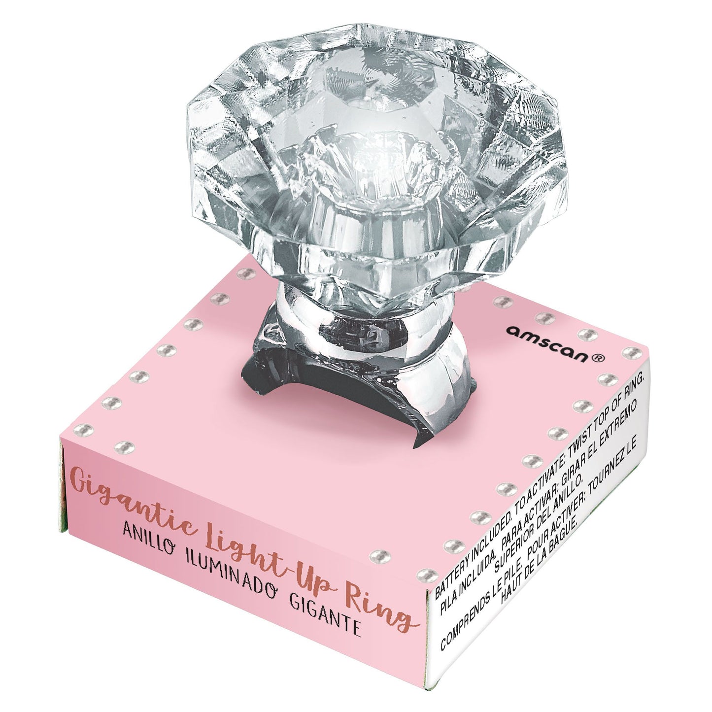 GIGANTIC LIGHT UP RING