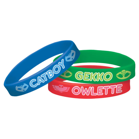 PJ MASKS RUBBER BRACELETS