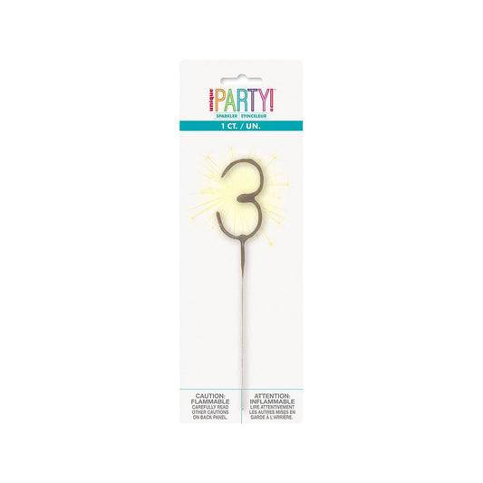 3 7" SPARKLER CANDLE
