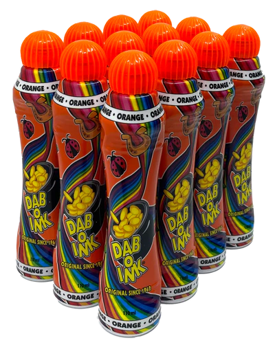 4OZ DAB-O-INK BINGO MARKER RED 12CT