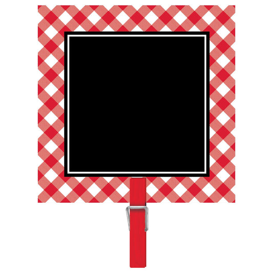 PICNIC PARTY CHALKBOARD CLIPS
