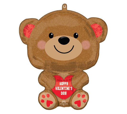 CUDDLY BEAR 20" MYLAR